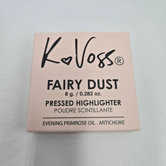 K VOSS NYC Pressed Highlighter Fairy Dust Moonlight Starkissed Duo Full Size - Picture 2 of 4